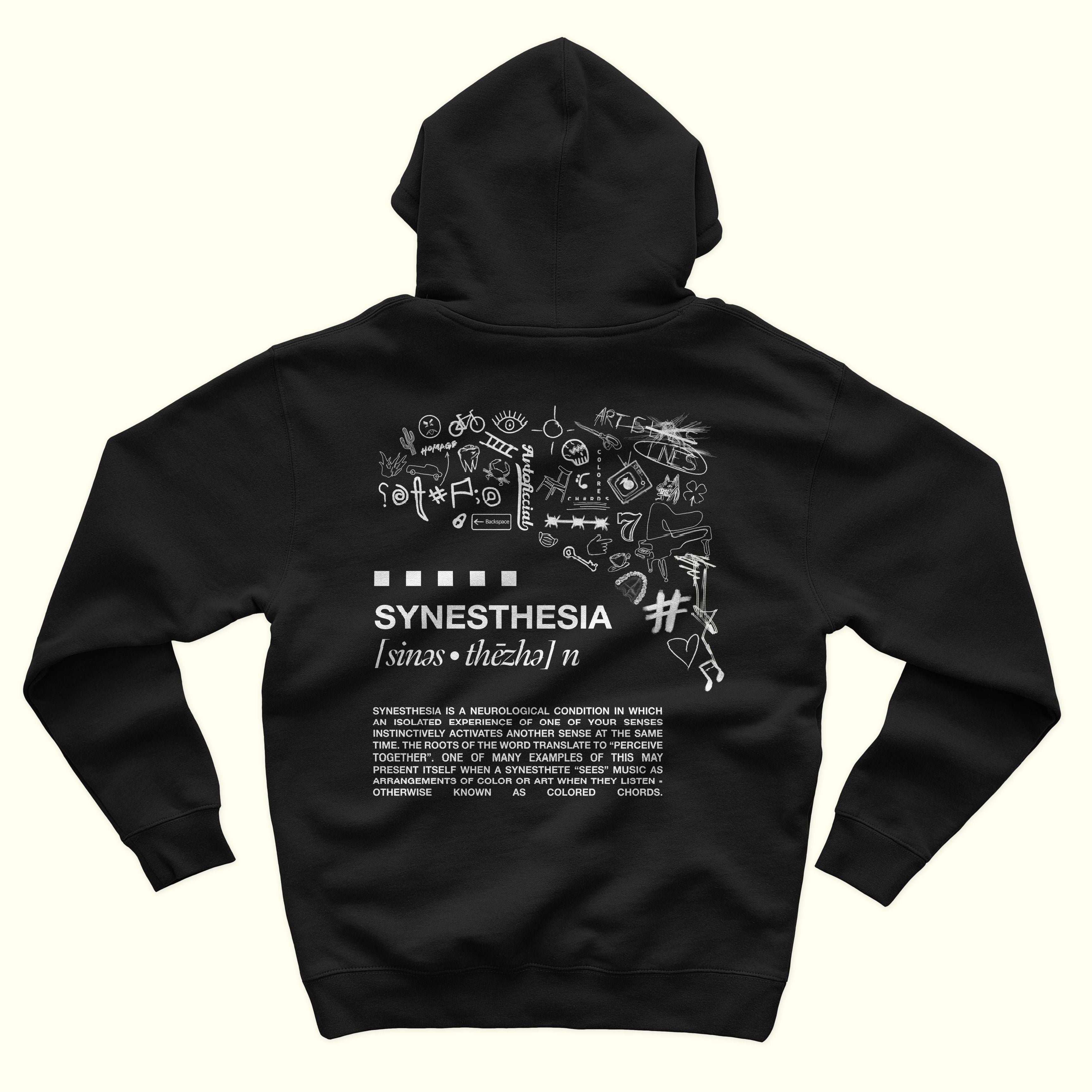Mural Hoodie - Vantablack