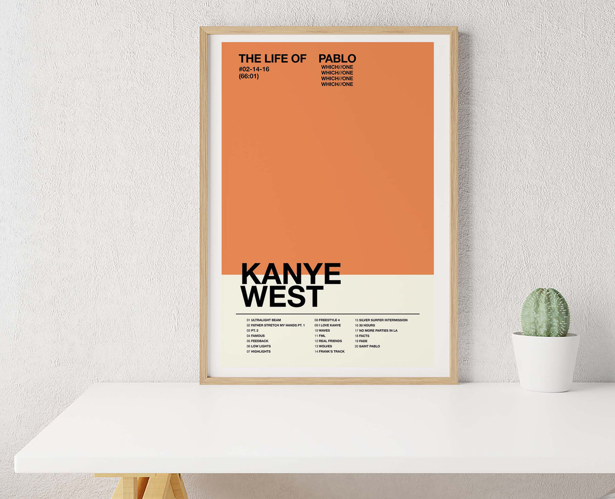 Kanye West - The Life of Pablo – COLORED CHORDS