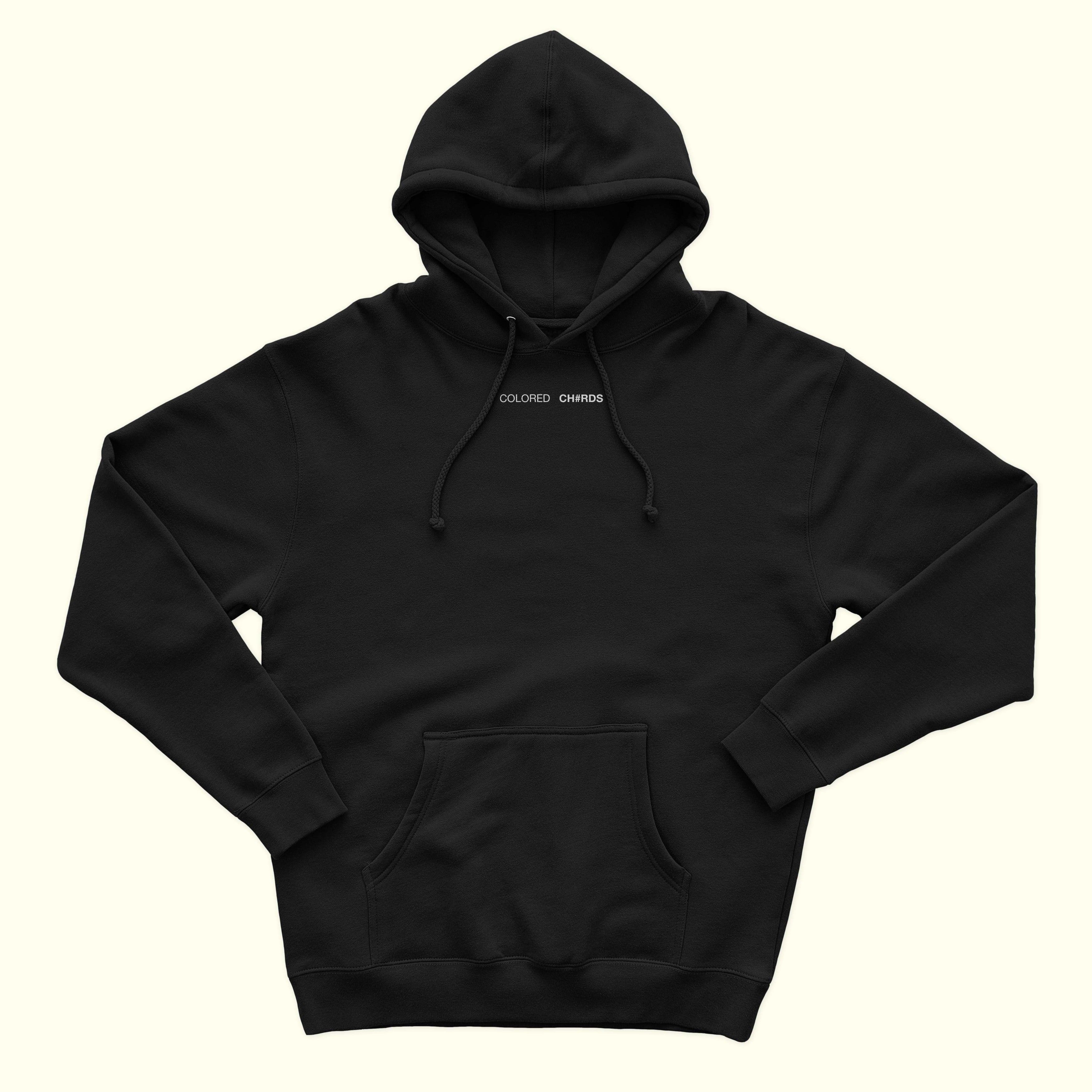 Mural Hoodie - Vantablack