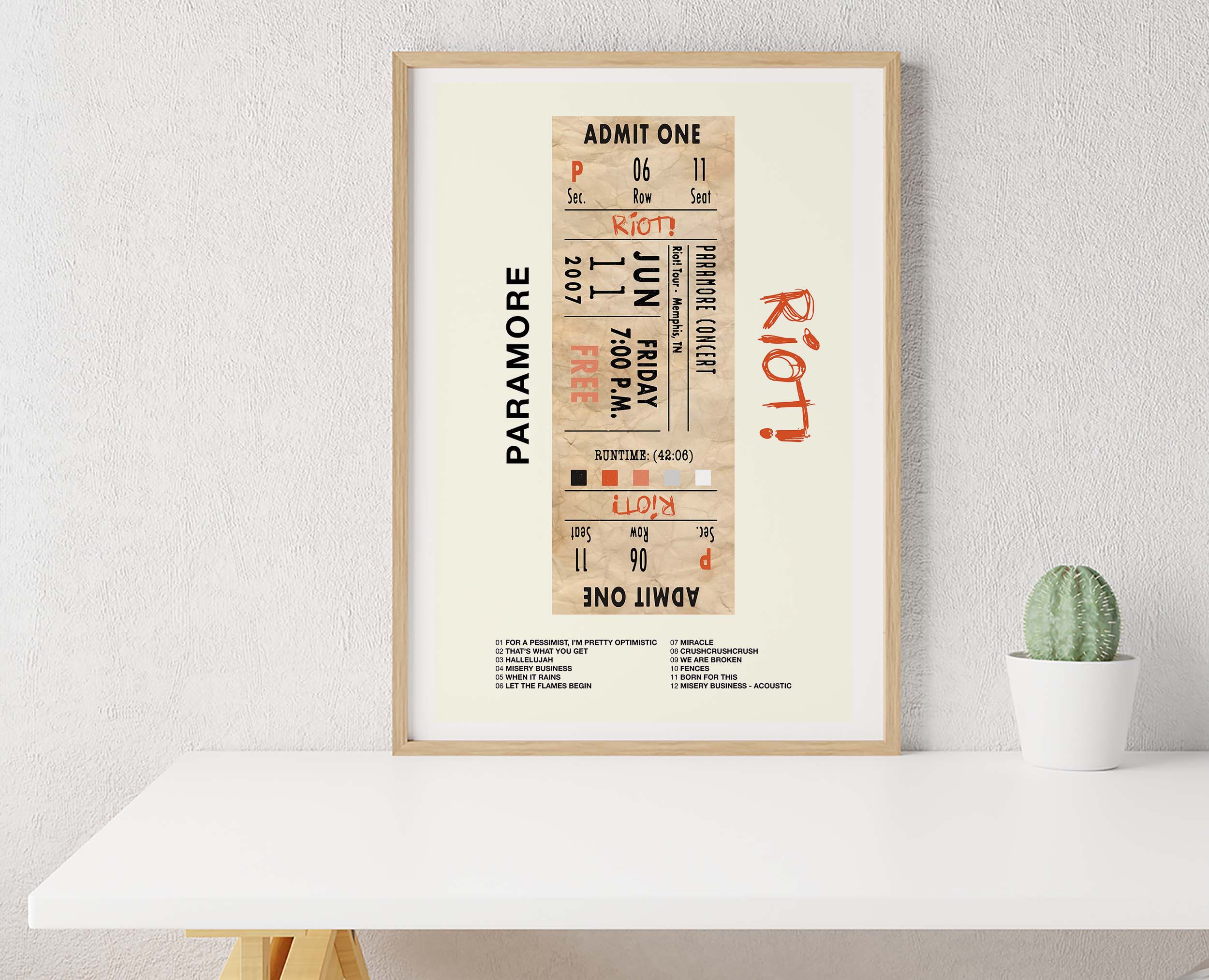 Paramore Riot Misery Business