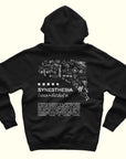 Mural Hoodie - Vantablack